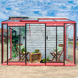 serre urbaine murale - verre trempe - 2-46m2 - acd